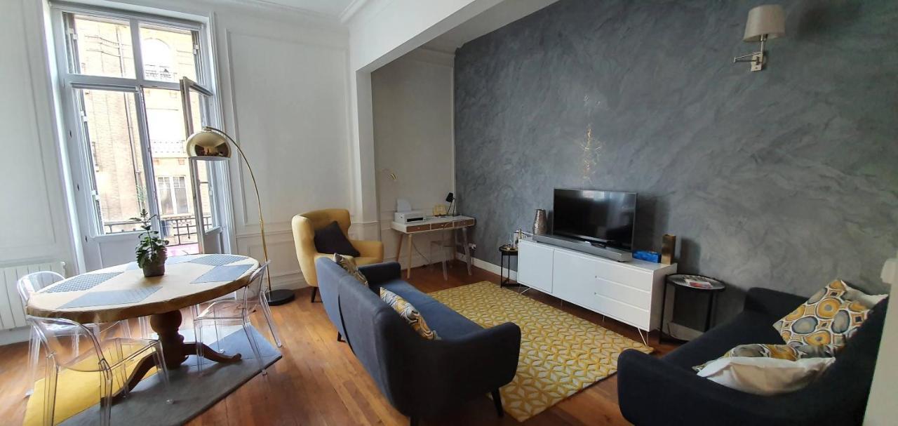 L'Ecu : Un Haussmannien Accueillant! Apartment Реймс Екстериор снимка